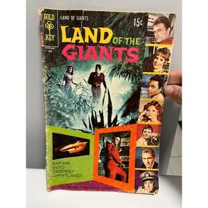 Vintage 1969 Land of the Giants 4 Comic Silver Age Sci-Fi TV Series 10230-906
